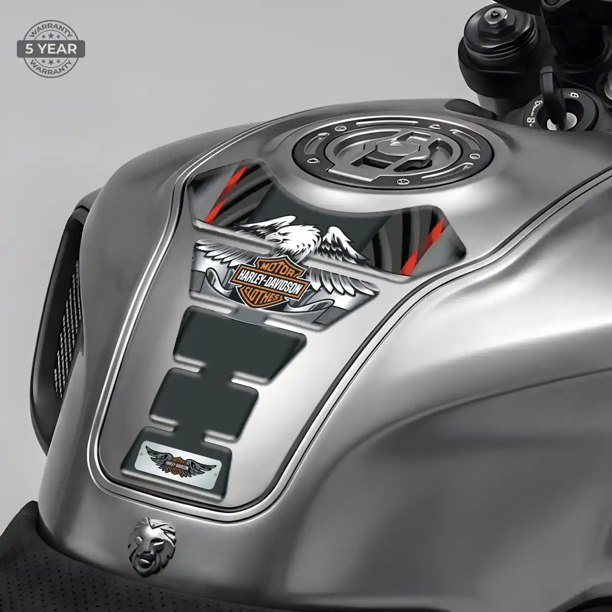 Harley Tank Protector Guard Motorcycle Elite Finish