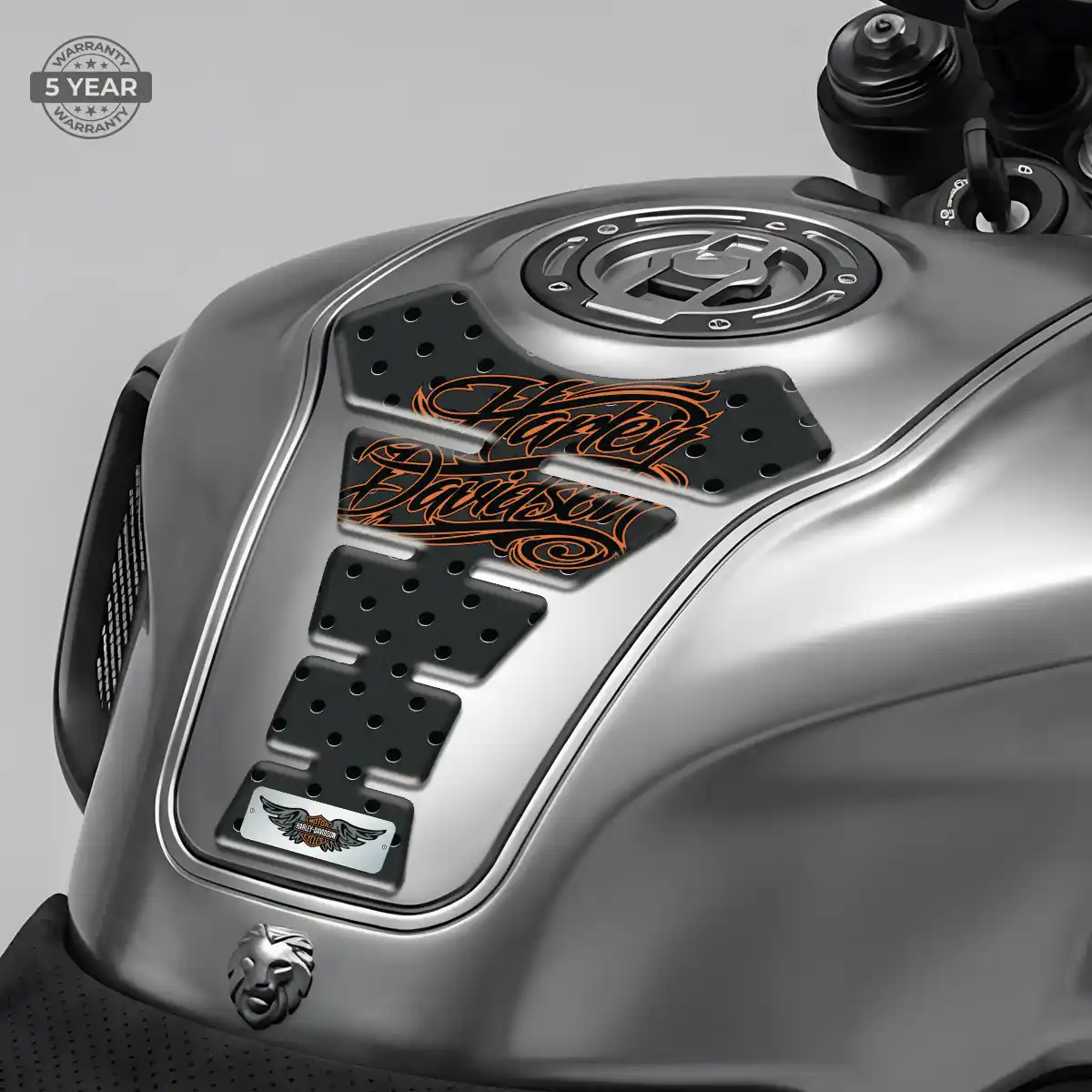Harley Tank Protector Guard Motorcycle Refined Design