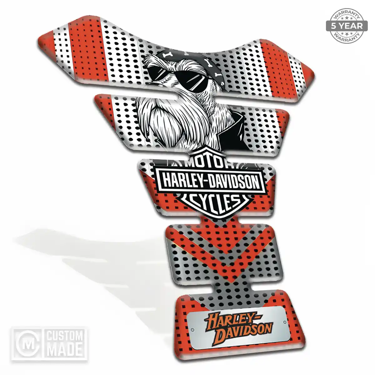 Harley Tank Protector Guard Motorcycle Signature Grade