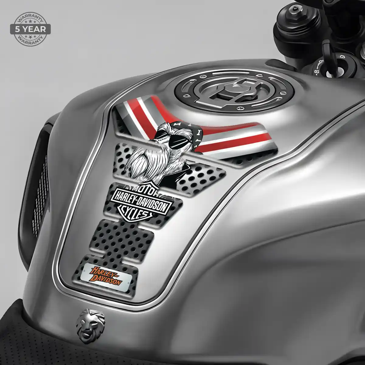 Harley Tank Protector Guard Refined Design