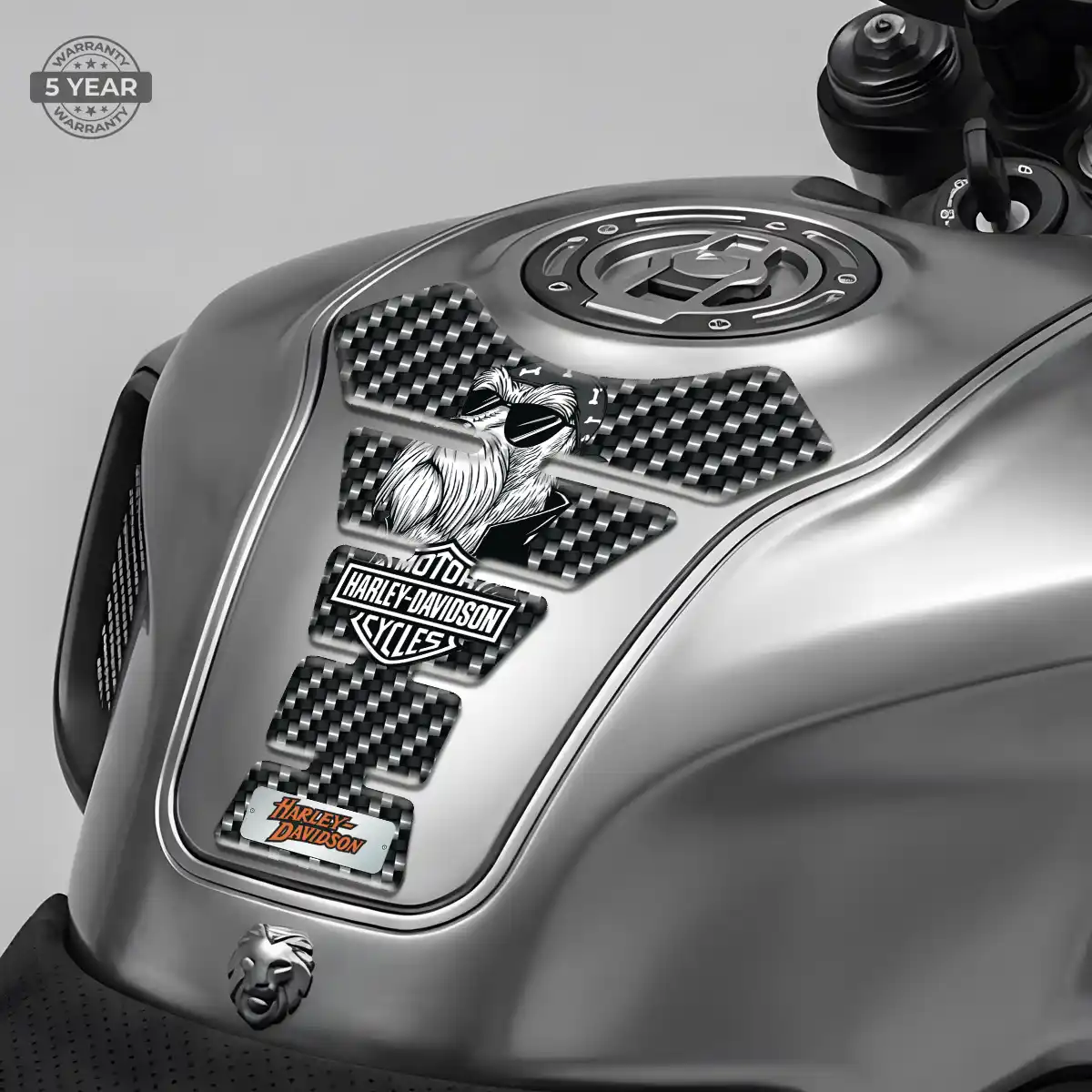 Harley Tank Protector Guards Elite Finish