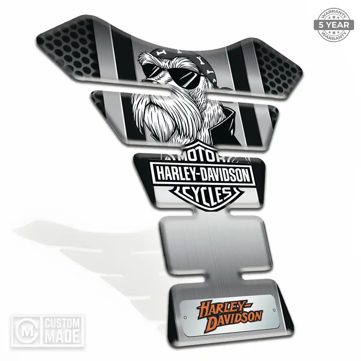 Harley Tank Protector Guards Motorbike Elite Finish
