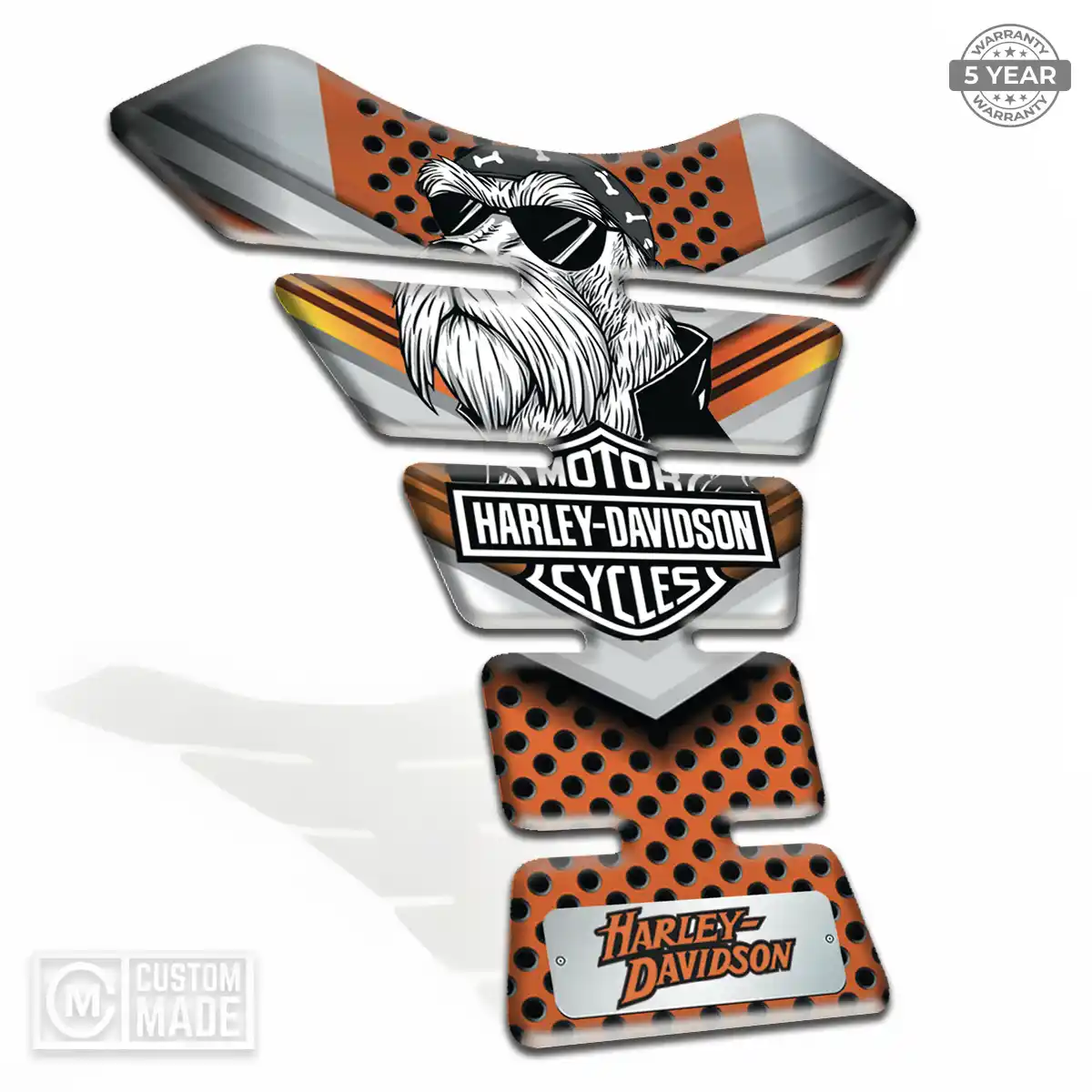 Harley Tank Protector Guards Motorbike Sleek Style