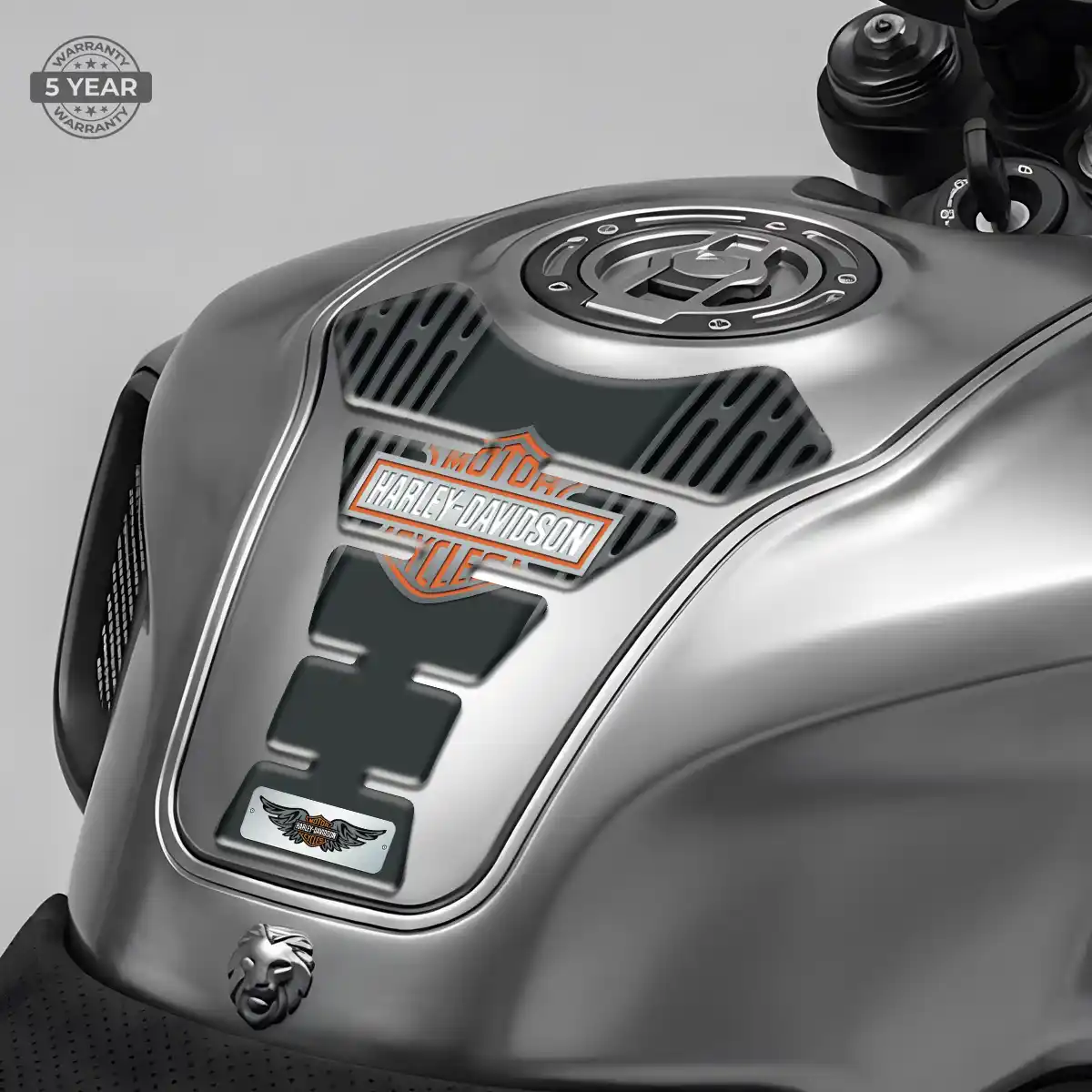 Harley Tank Protector Guards Motorcycle Refined Design