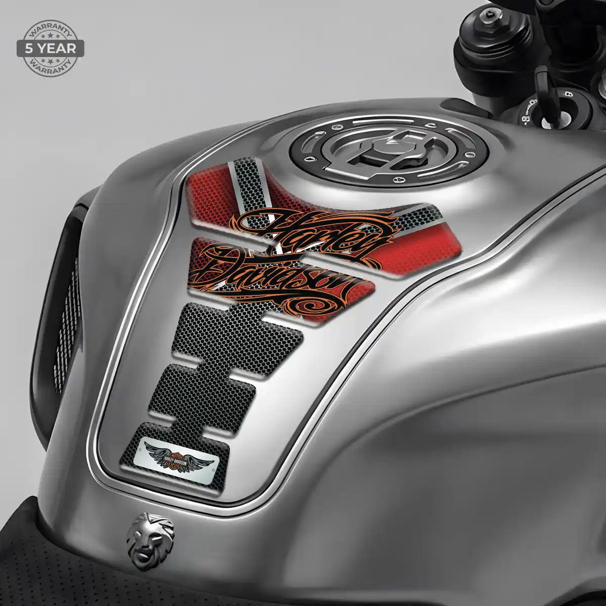 Harley Tank Protector Guards Motorcycle Sleek Style