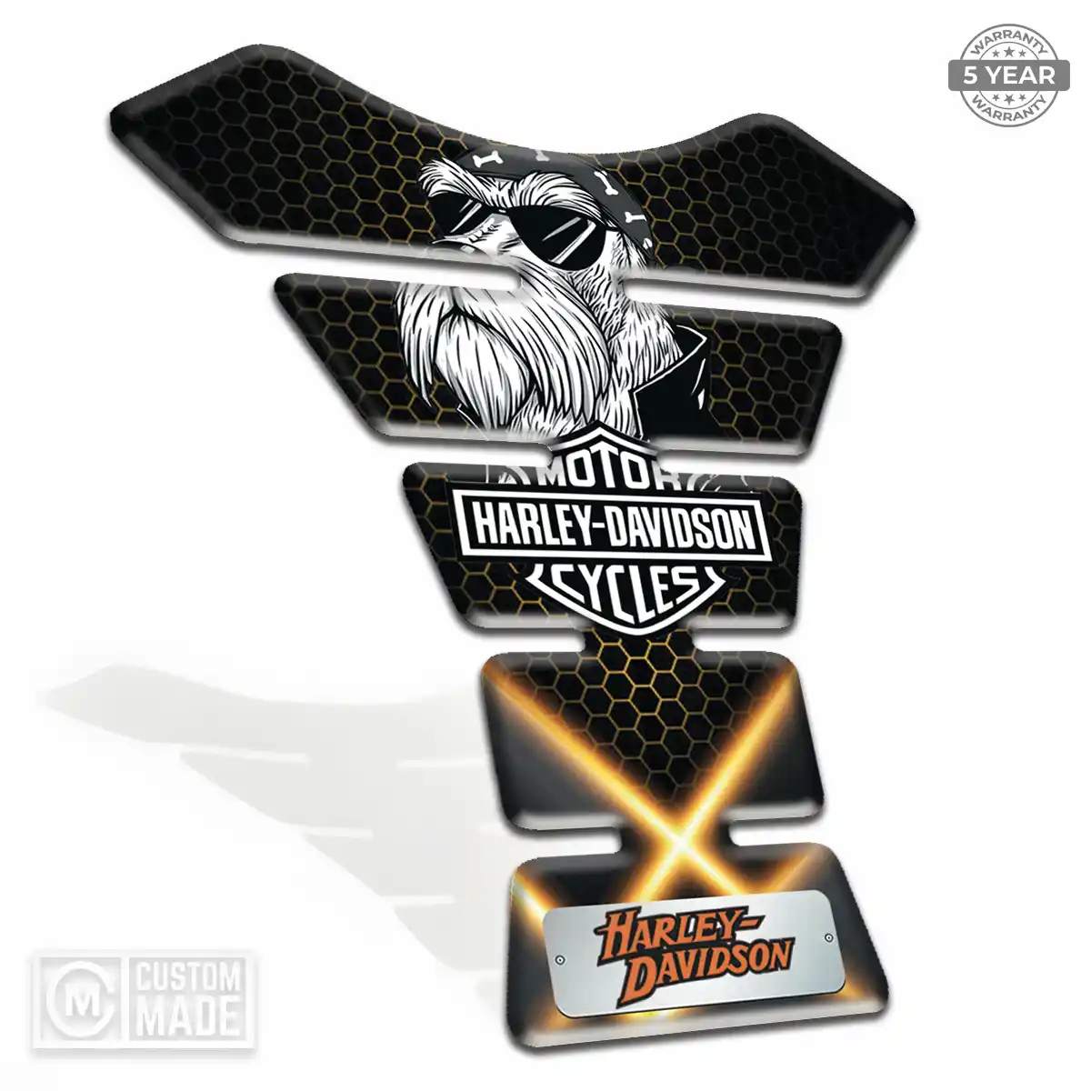Harley Tank Protector Motorcycle Elite Finish