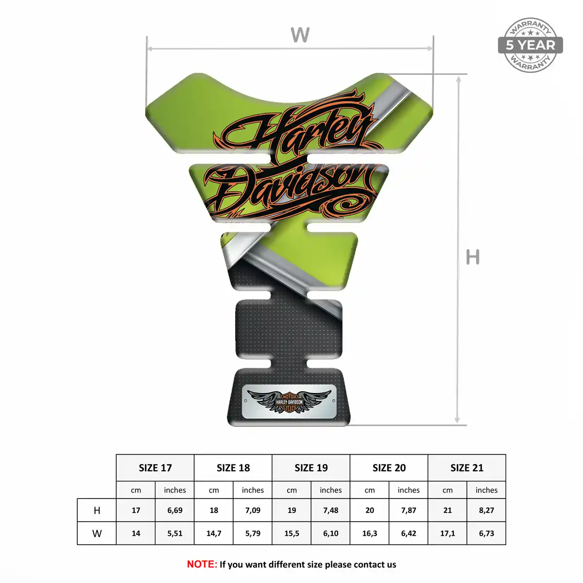 Harley Tank Protector Motorcycle Prime Quality