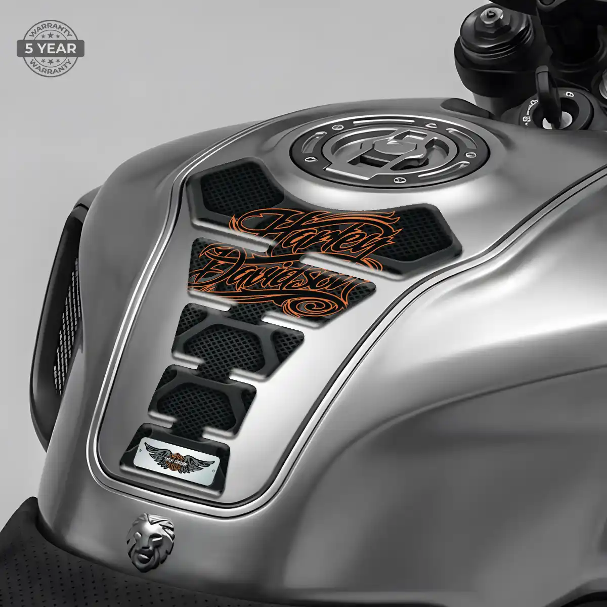 Harley Tank Protector Motorcycle Refined Design