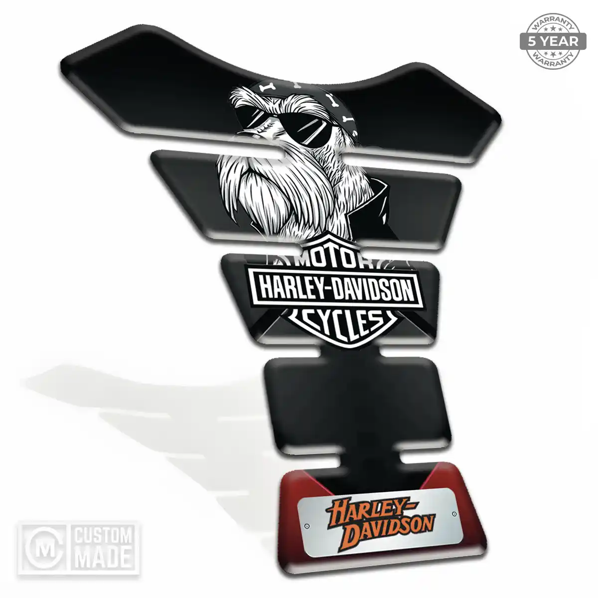 Harley Tank Protector Pad Motorbike Elite Finish