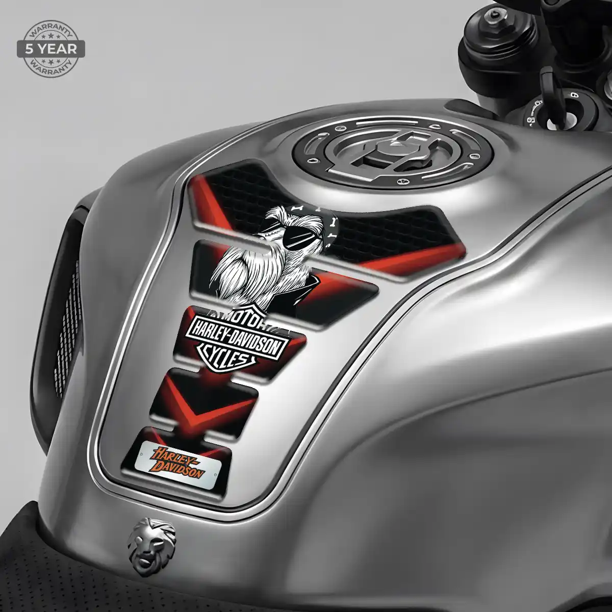 Harley Tank Protector Pad Motorbike Sleek Style
