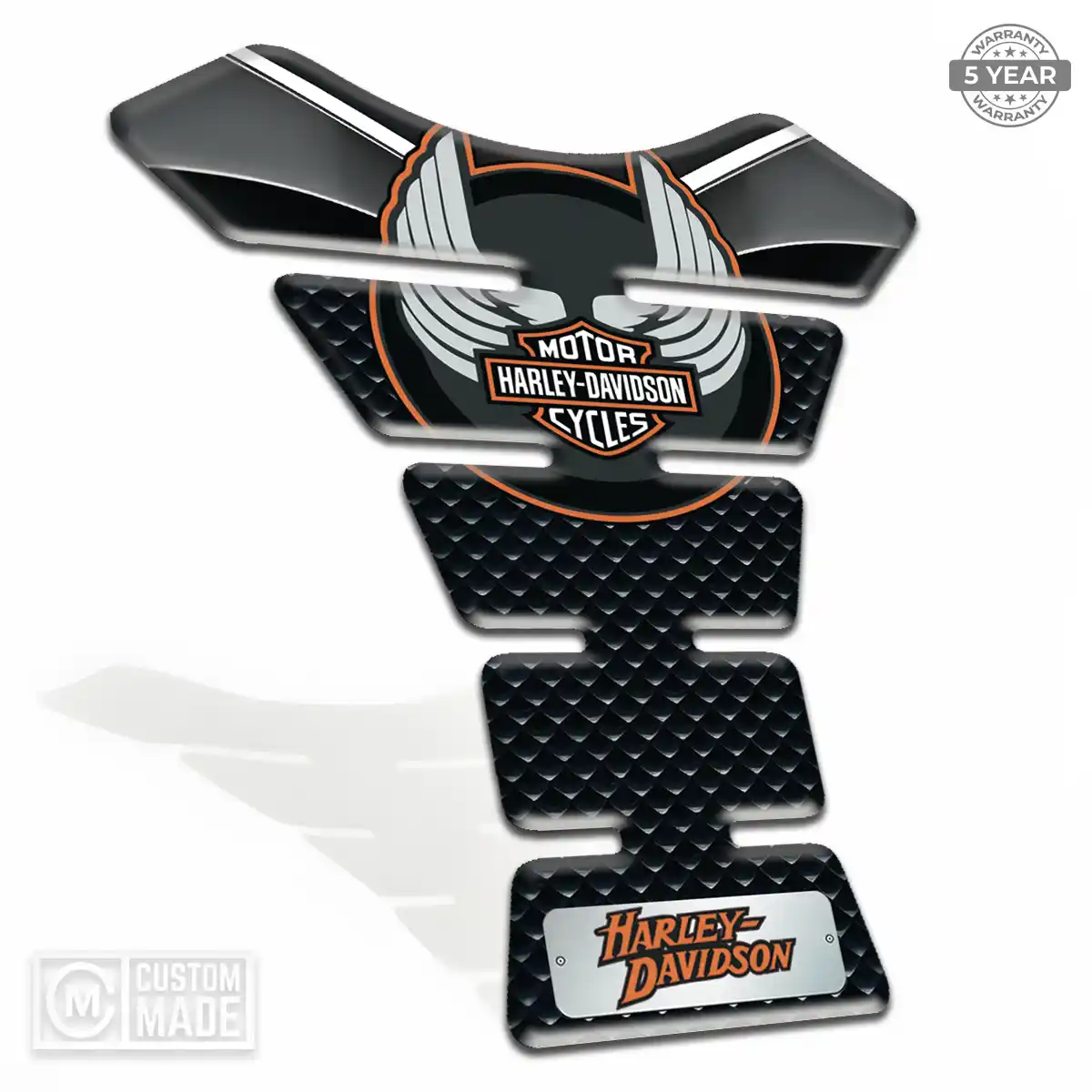 Harley Tank Protector Pad Motorcycle Refined Design