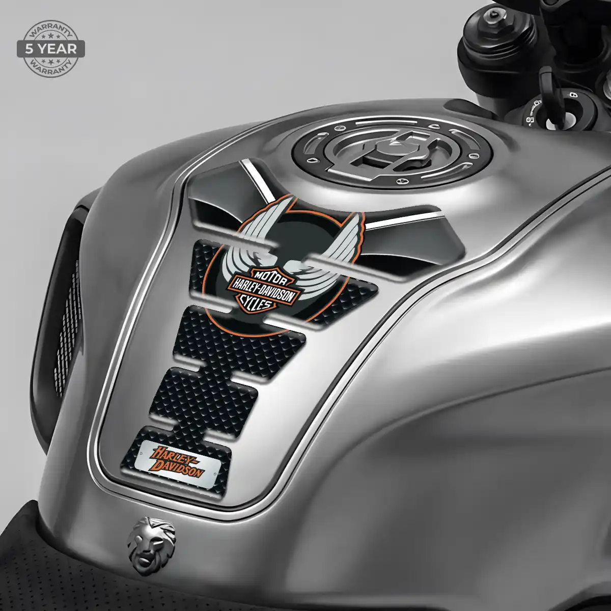 Harley Tank Protector Pad Motorcycle Refined Design