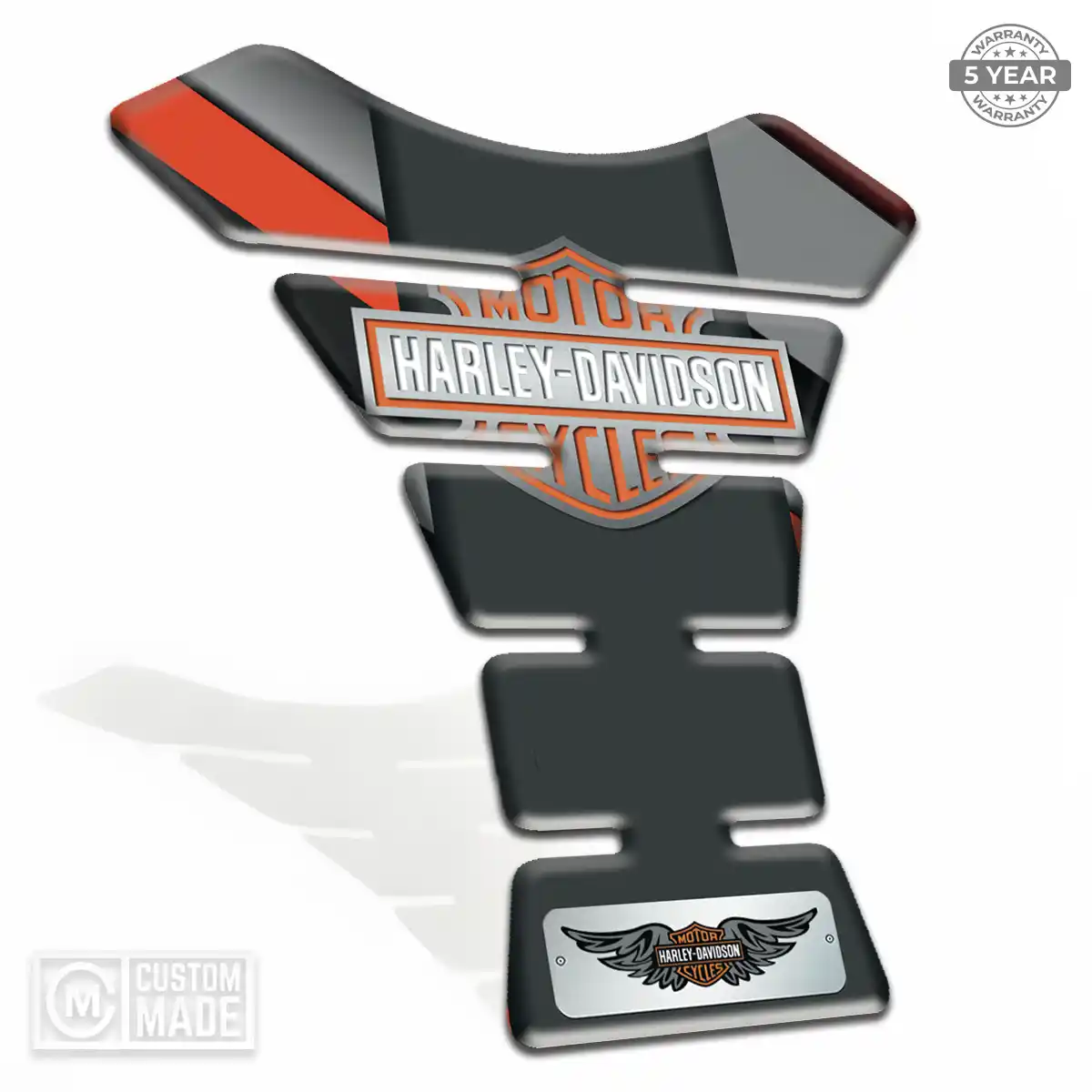 Harley Tank Protector Pads Elite Finish
