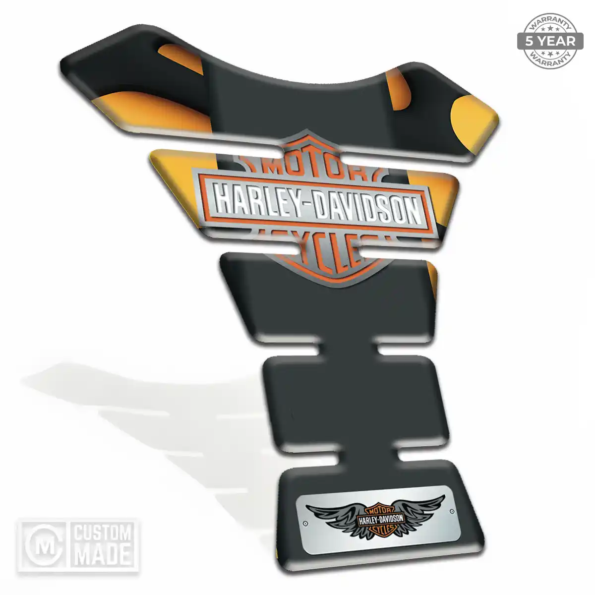 Harley Tank Protector Pads Motorbike Elite Finish
