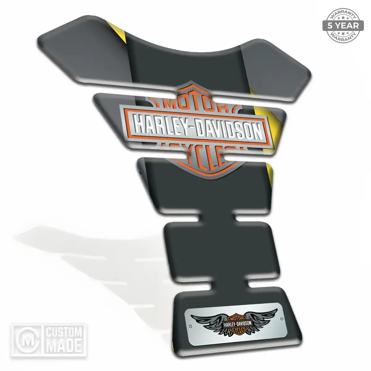 Harley Tank Protector Pads Motorbike Refined Design