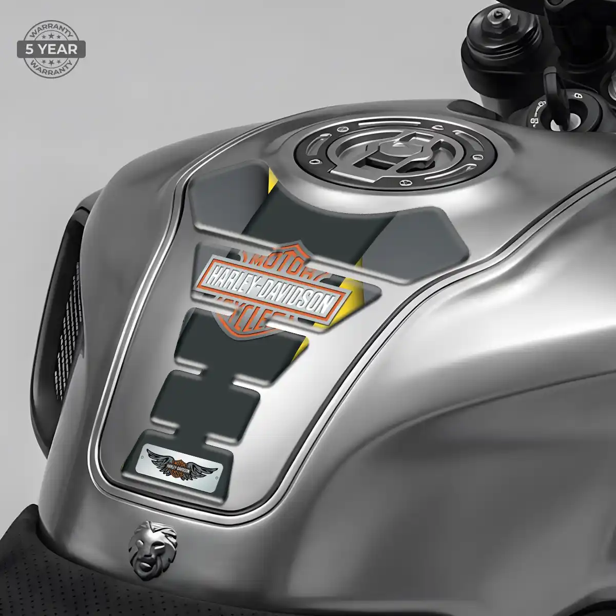 Harley Tank Protector Pads Motorbike Refined Design