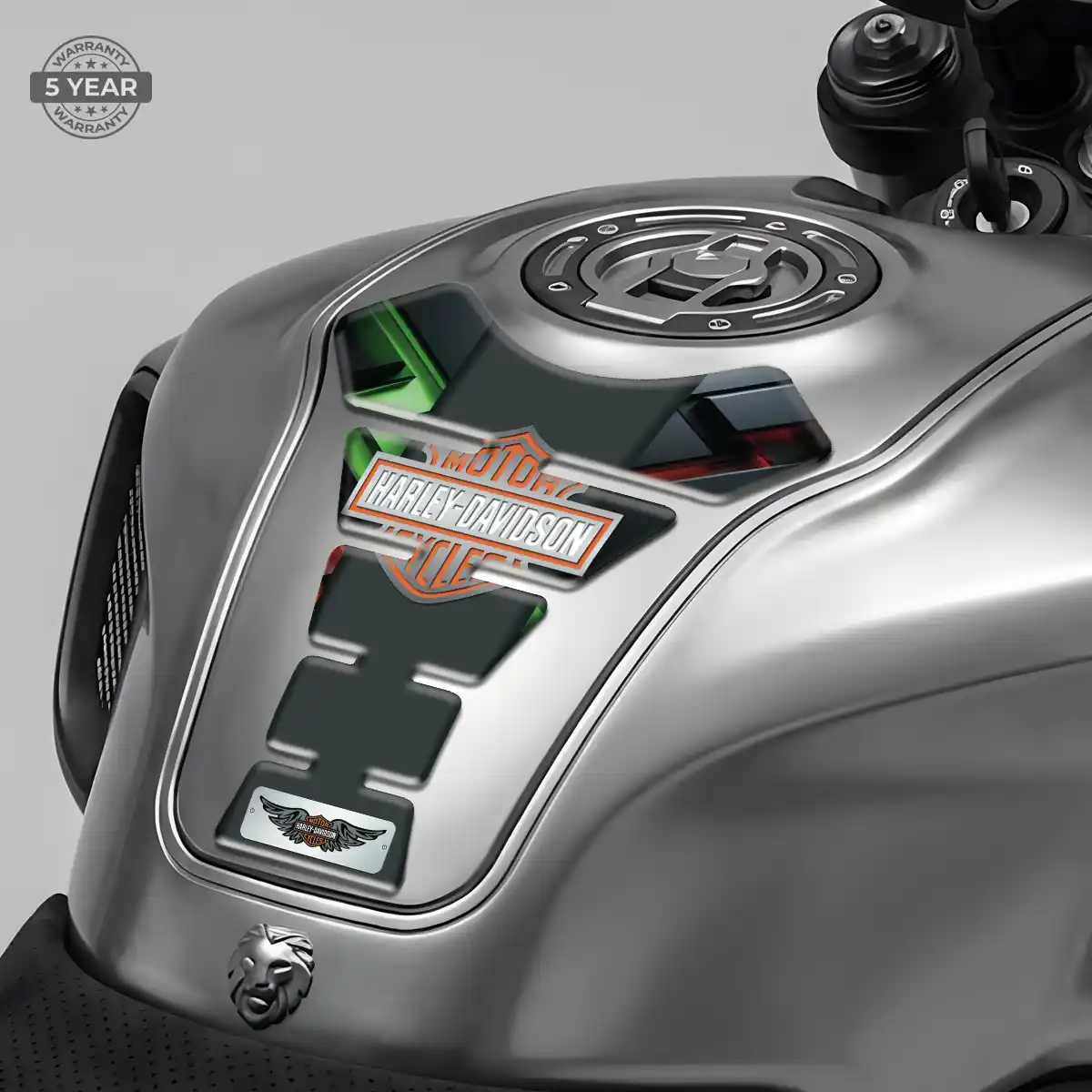 Harley Tank Protector Pads Motorbike Sleek Style