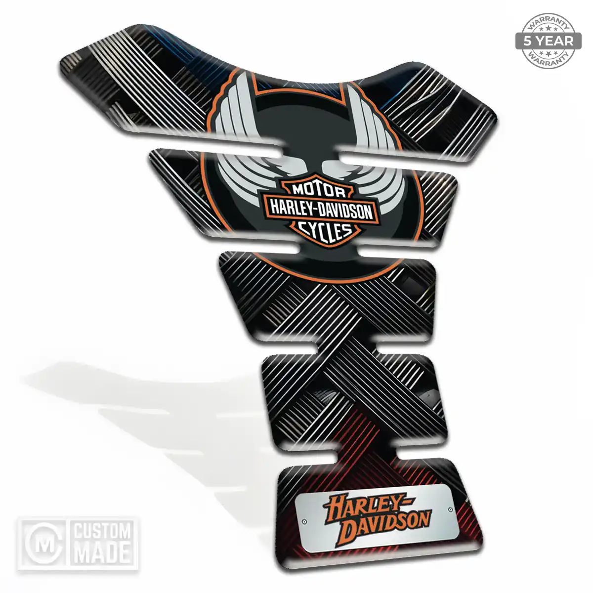 Harley Tank Protector Pads Motorbike Superior Craft