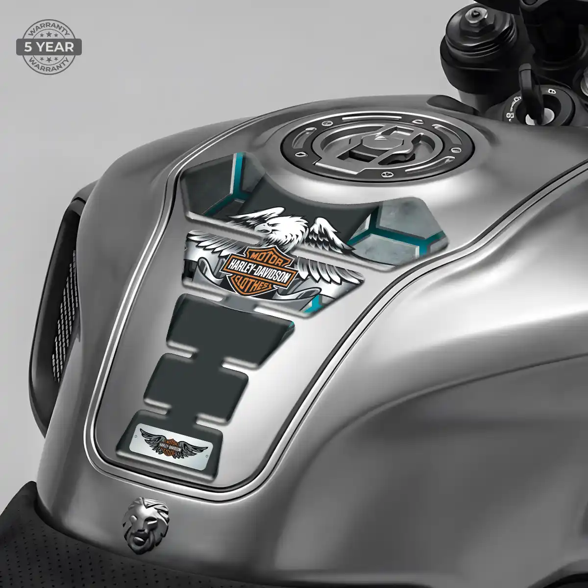 Harley Tank Protector Pads Motorcycle Prestige Line