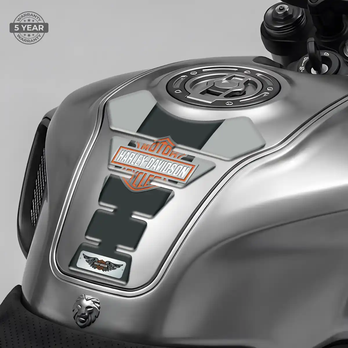 Harley Tank Protector Pads Motorcycle Sleek Style
