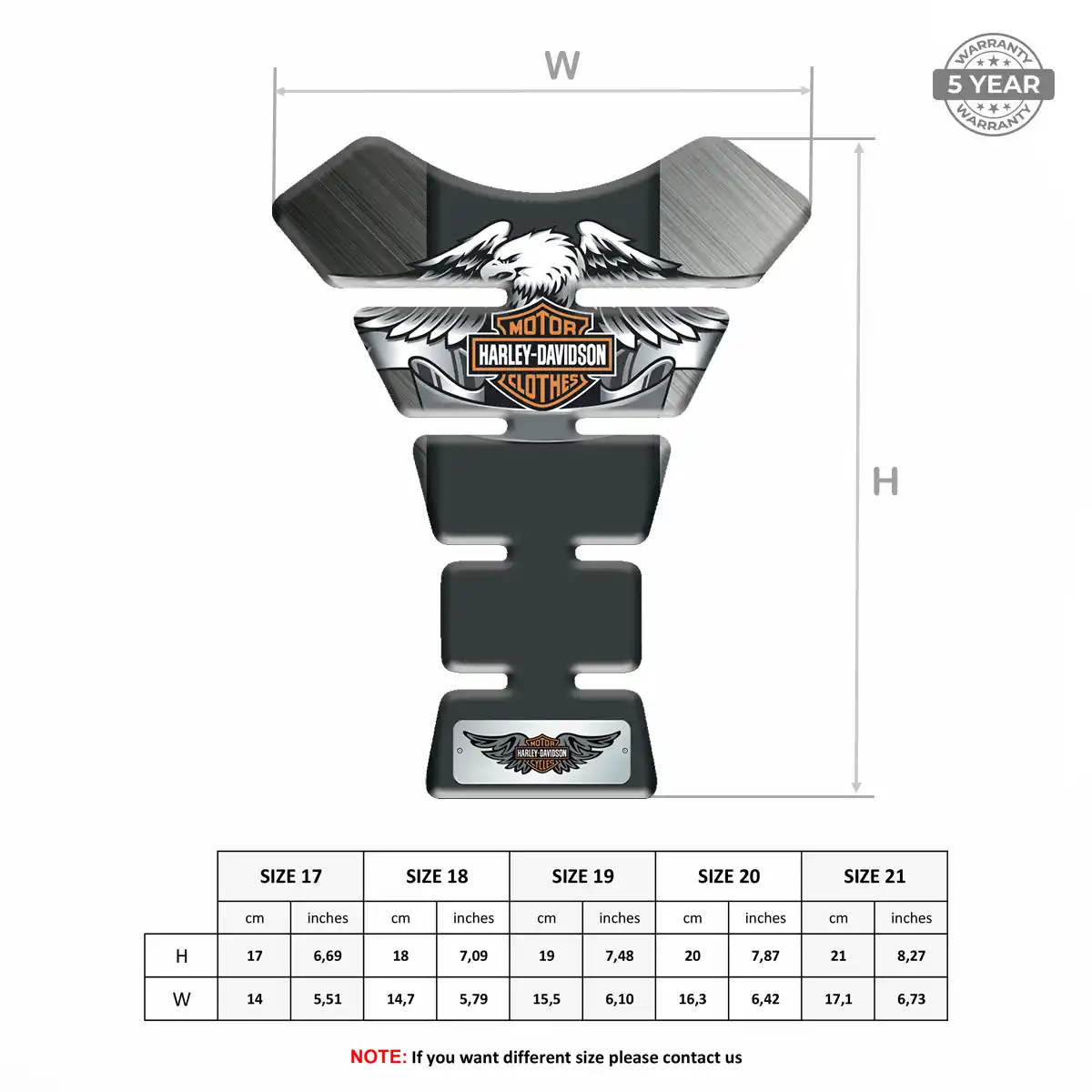Harley Tank Protector Pads Refined Design