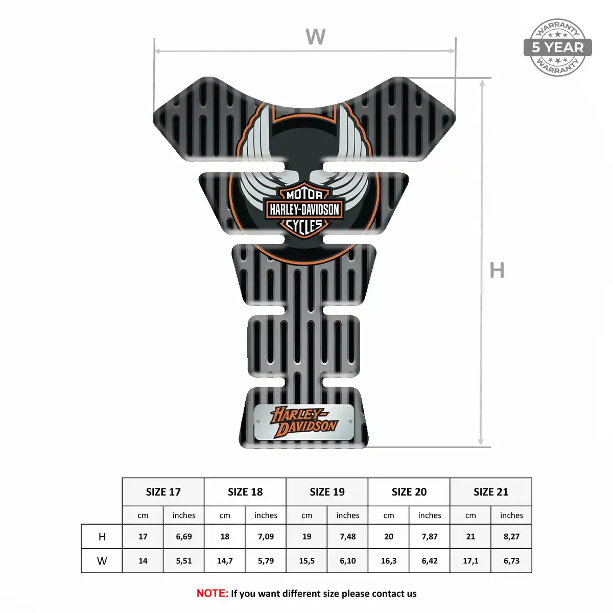 Harley Tank Protector Pads Superior Craft