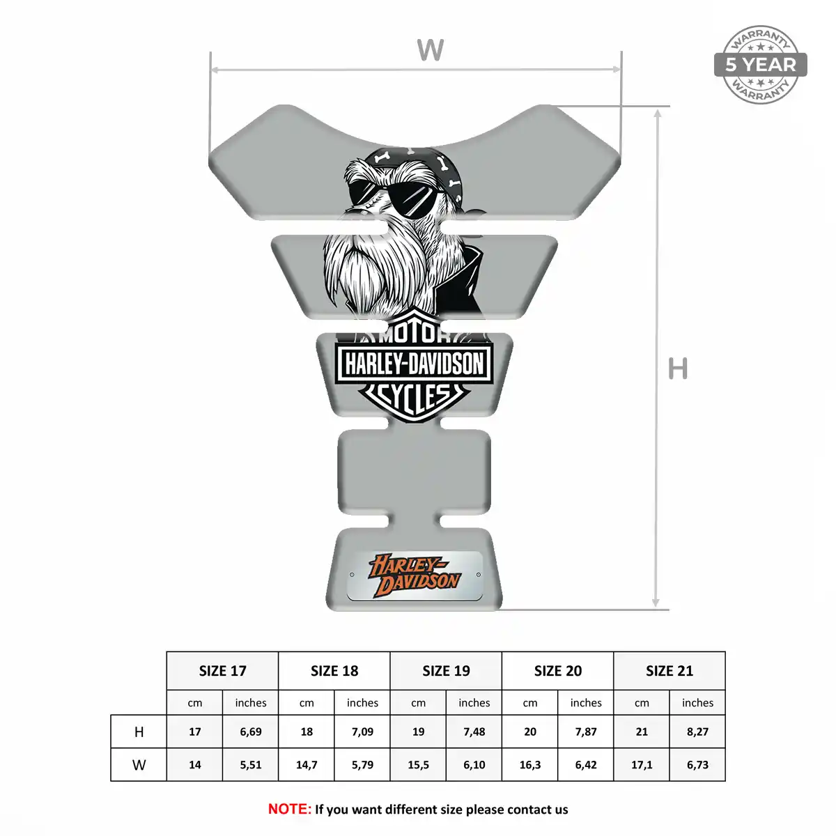 Harley Tank Protector Signature Grade