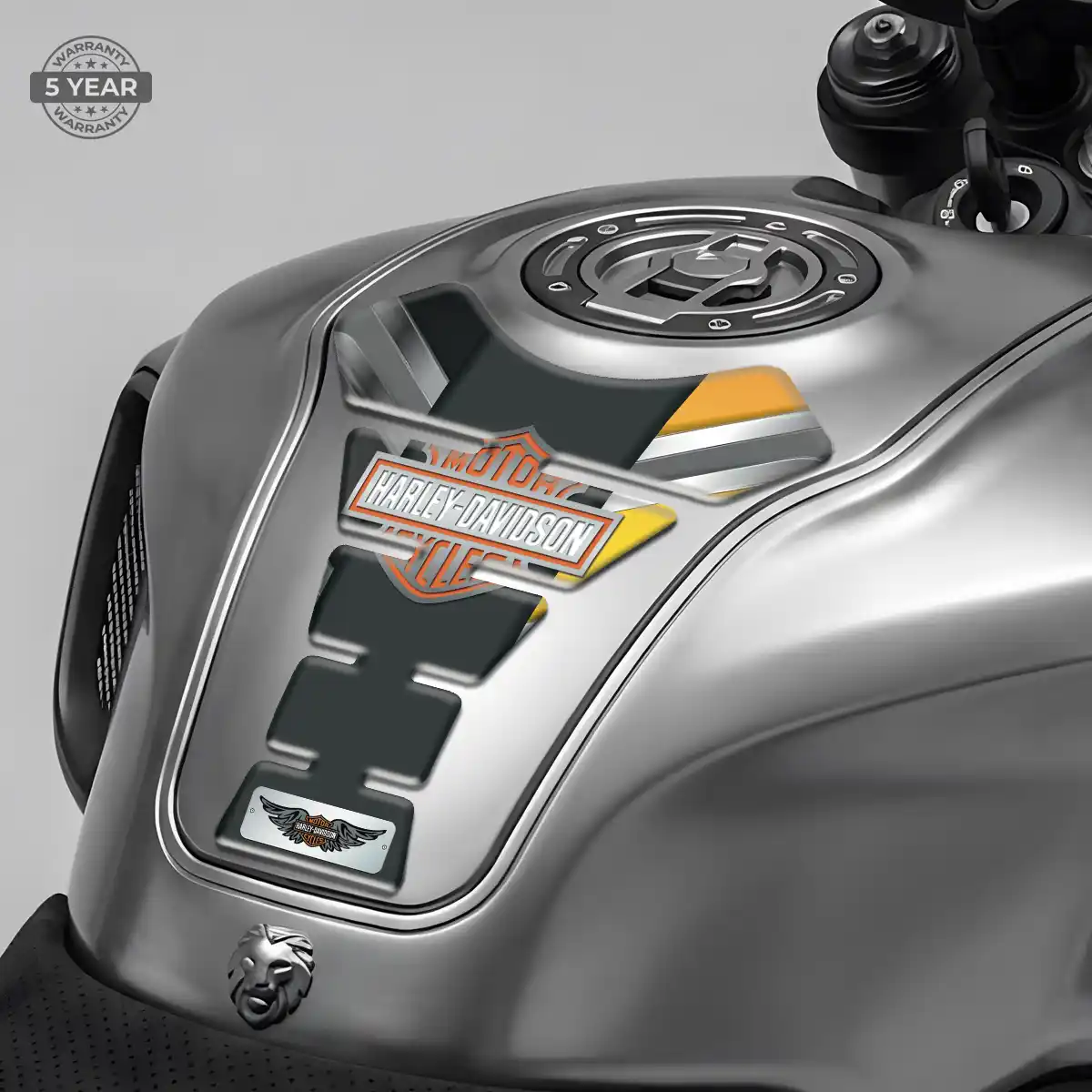 Harley Tank Sticker Elite Finish