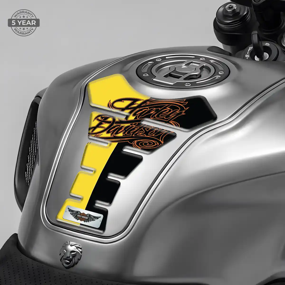 Harley Tank Sticker Refined Design