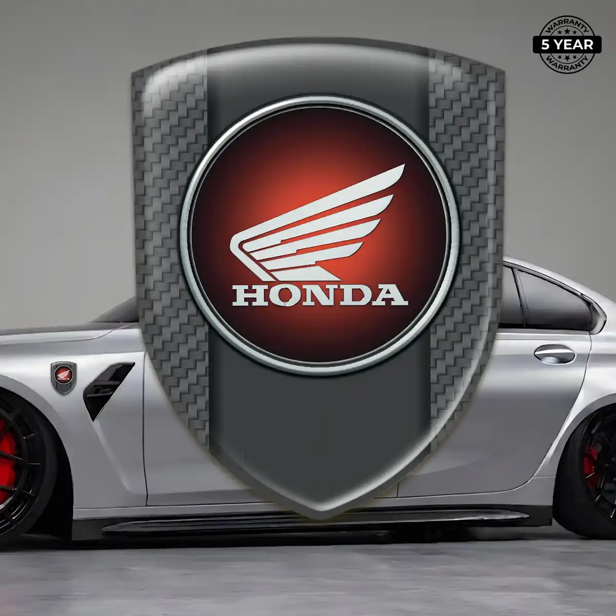 Honda 3D Badge Sticker Resin Elite