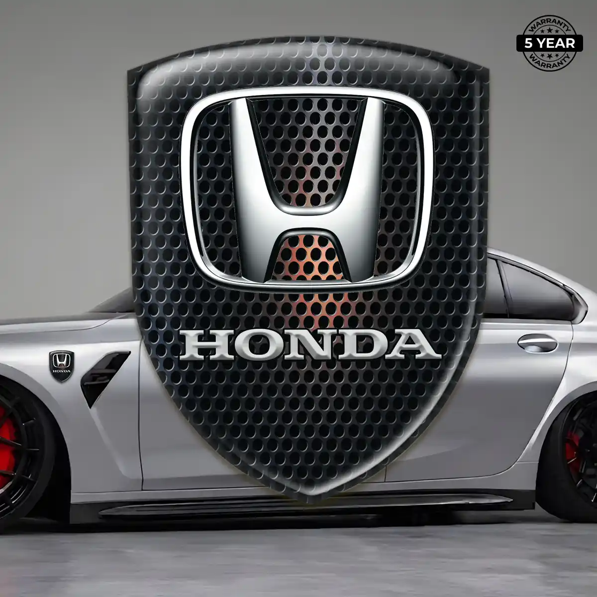 Honda 3D Domed Sticker Elite Finish