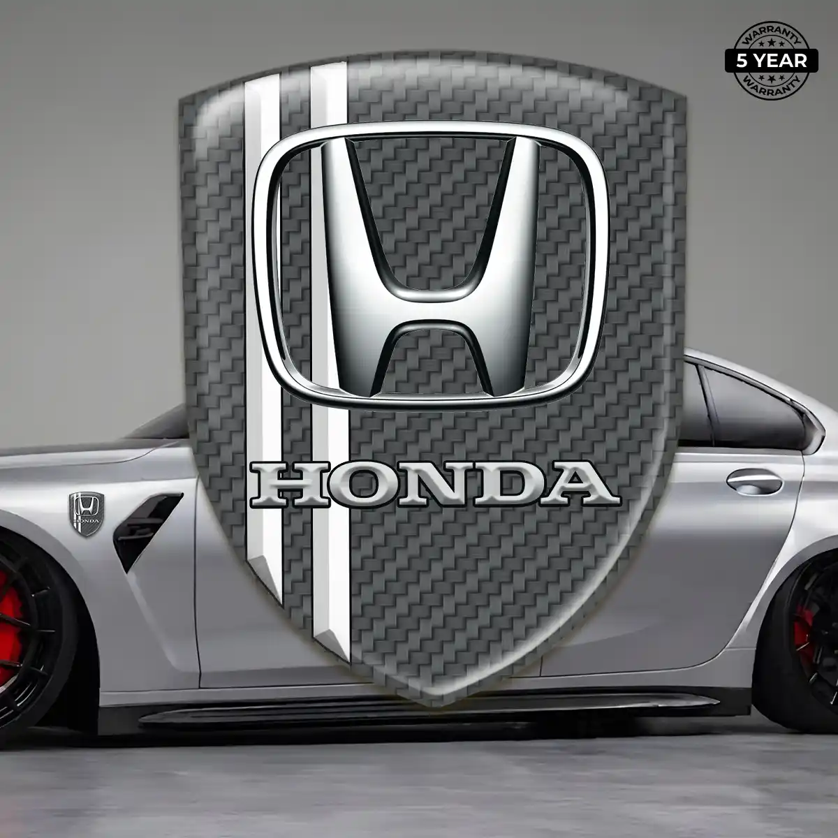 Honda 3D Domed Sticker Interior Luxe
