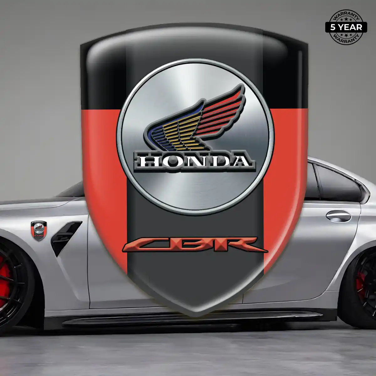 Honda 3D Domed Sticker Premium Dome