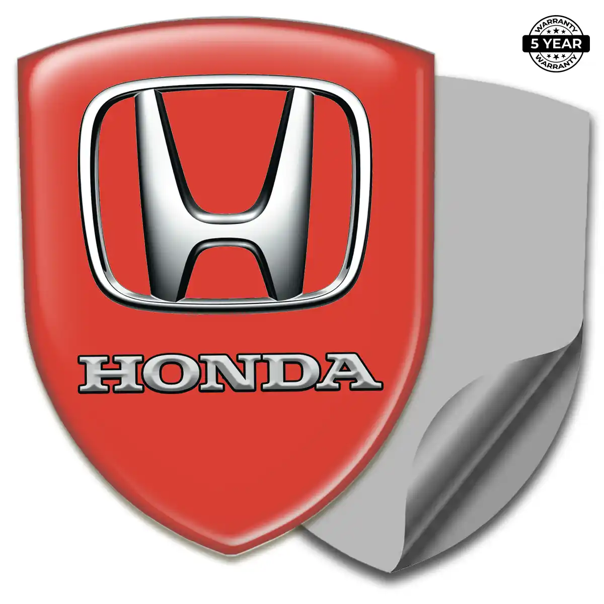 Honda 3D Domed Sticker Refined Design