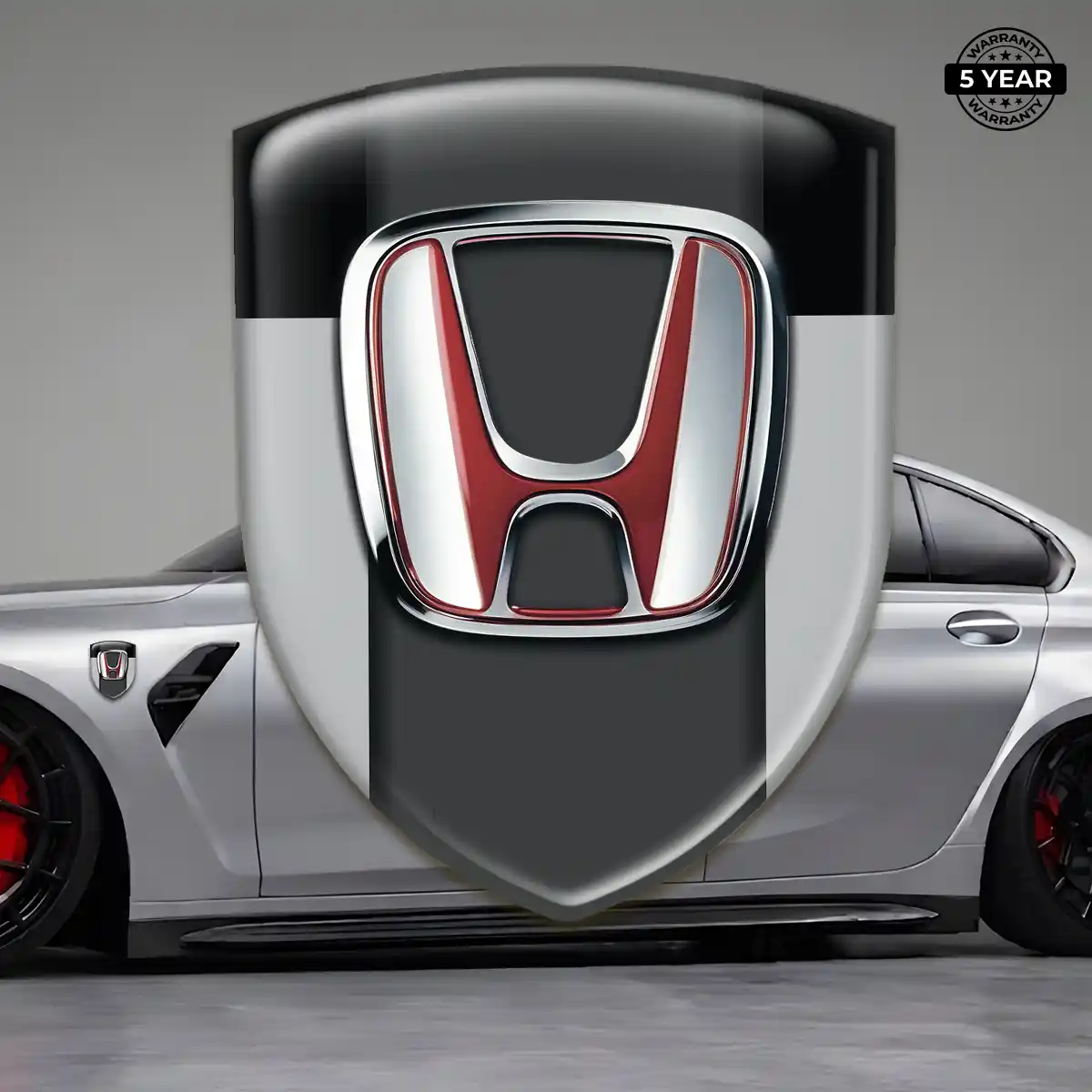 Honda 3D Domed Sticker Resin Luxe