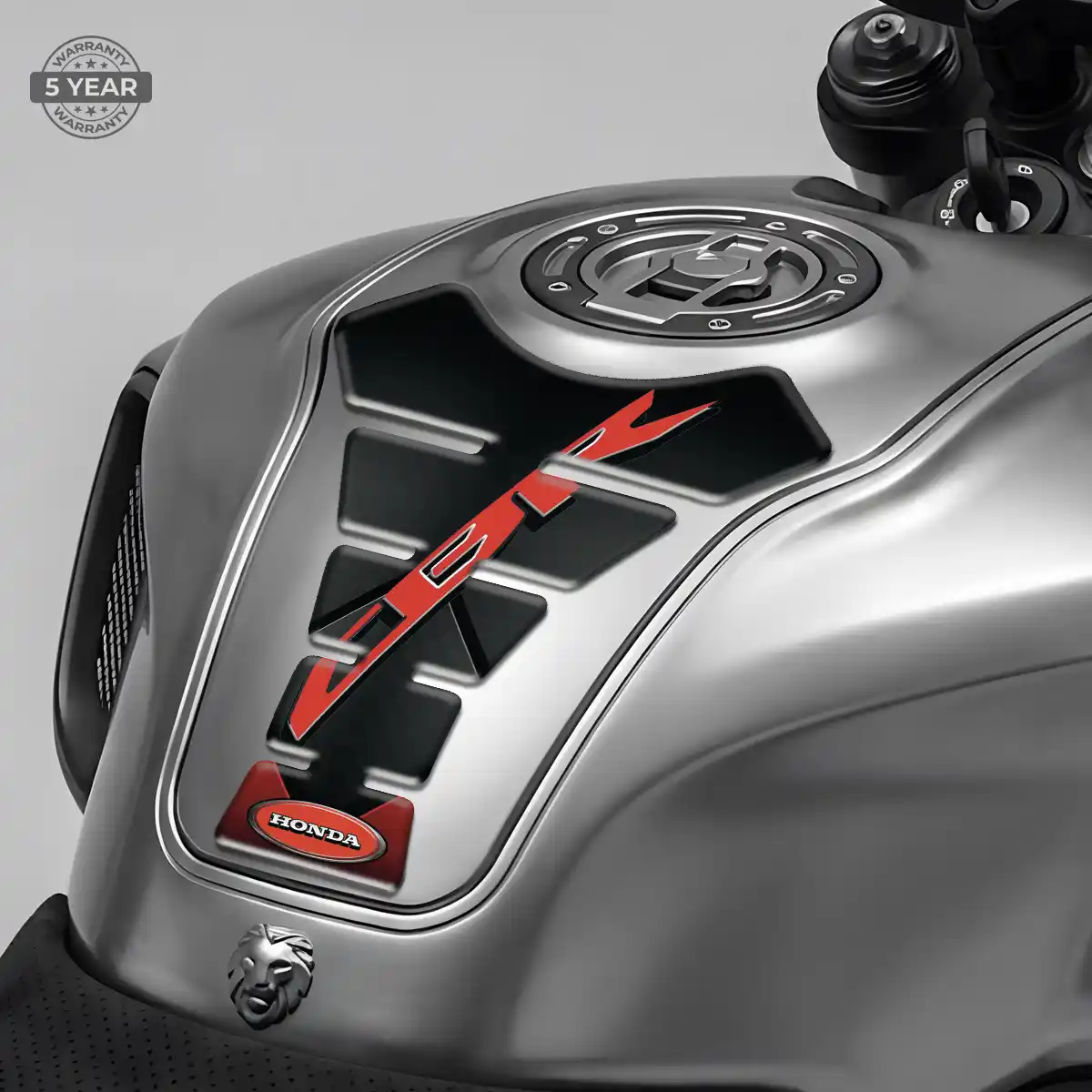 Honda 3D Domed Tank Pad Elite Finish