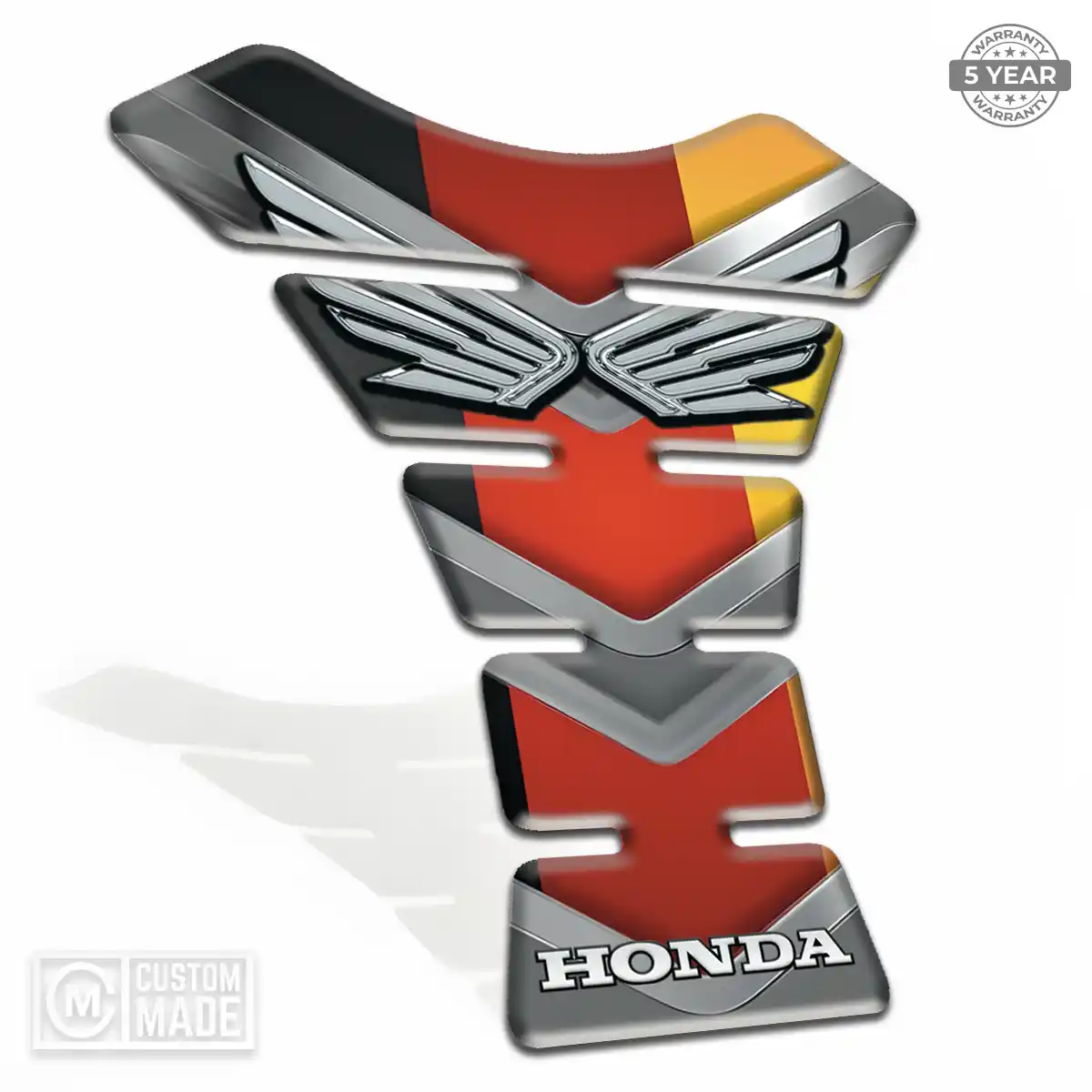 Honda 3D Domed Tank Pad Refined Design