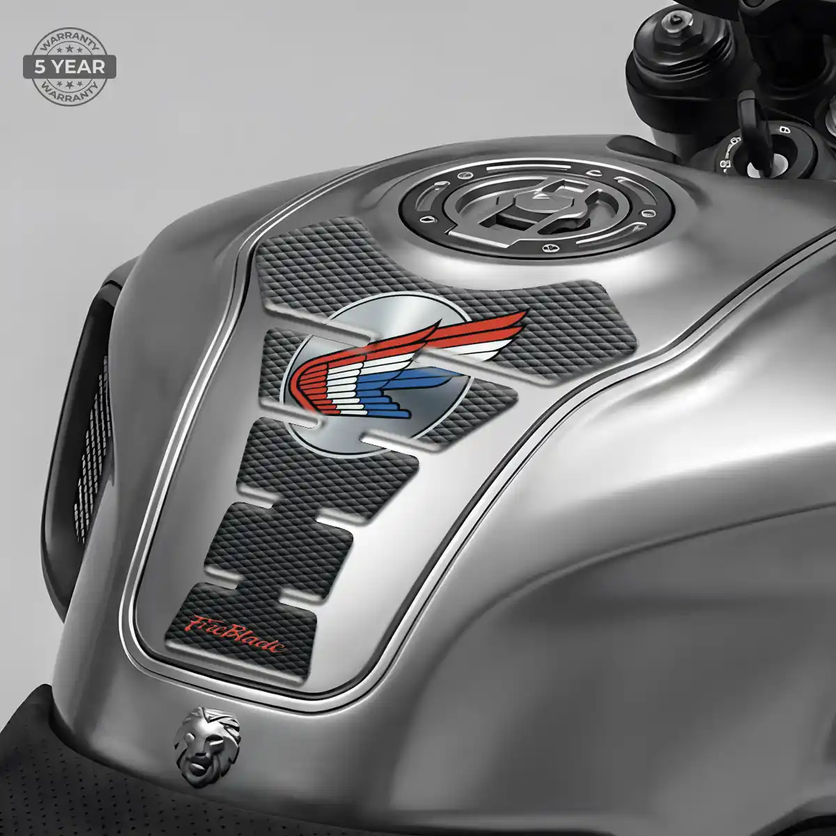 Honda 3D Domed Tank Pad Resin Elite