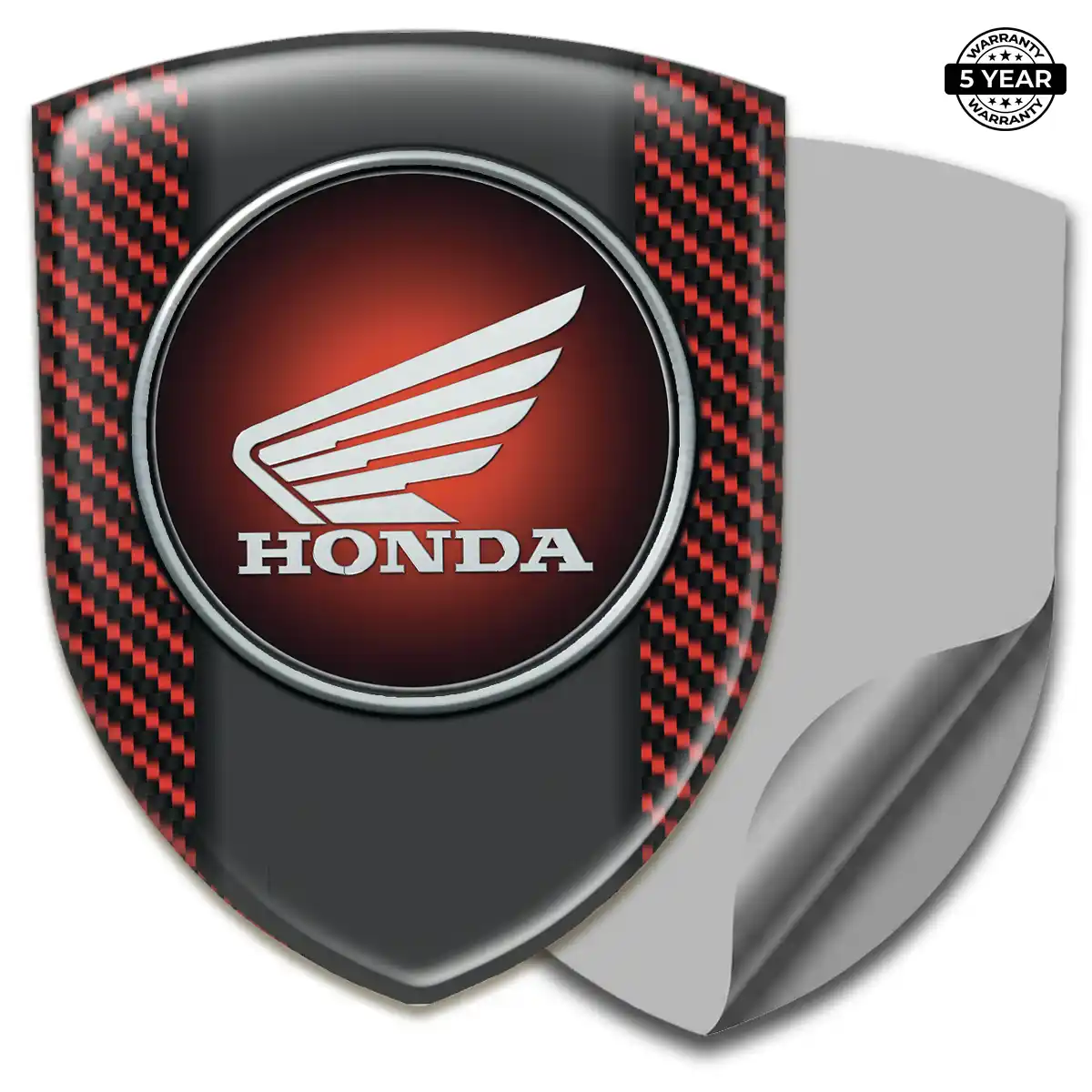 Honda 3D Emblem Sticker Deluxe Edition