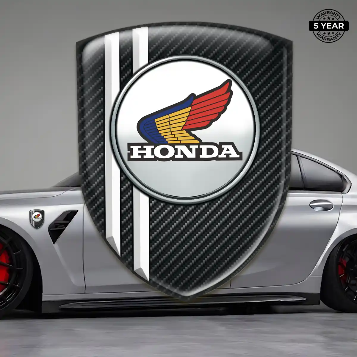 Honda 3D Emblem Sticker Exterior Luxe