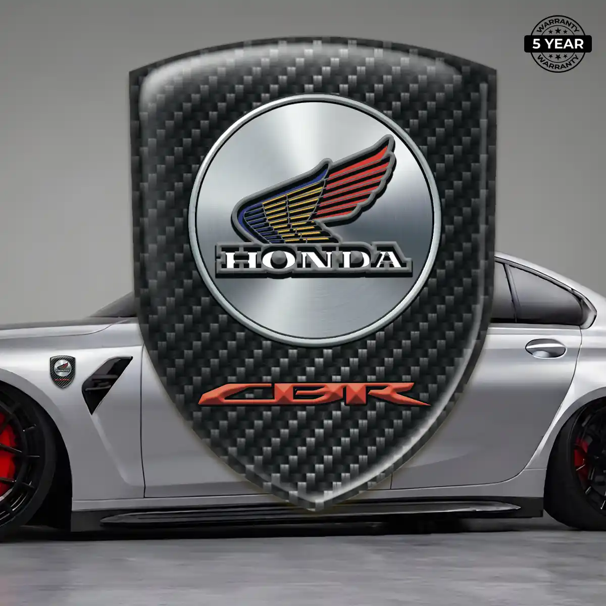 Honda 3D Emblem Sticker Outer Style