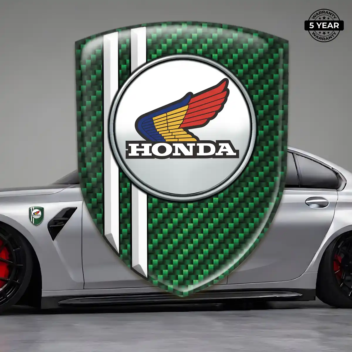 Honda 3D Emblem Sticker Premium Dome