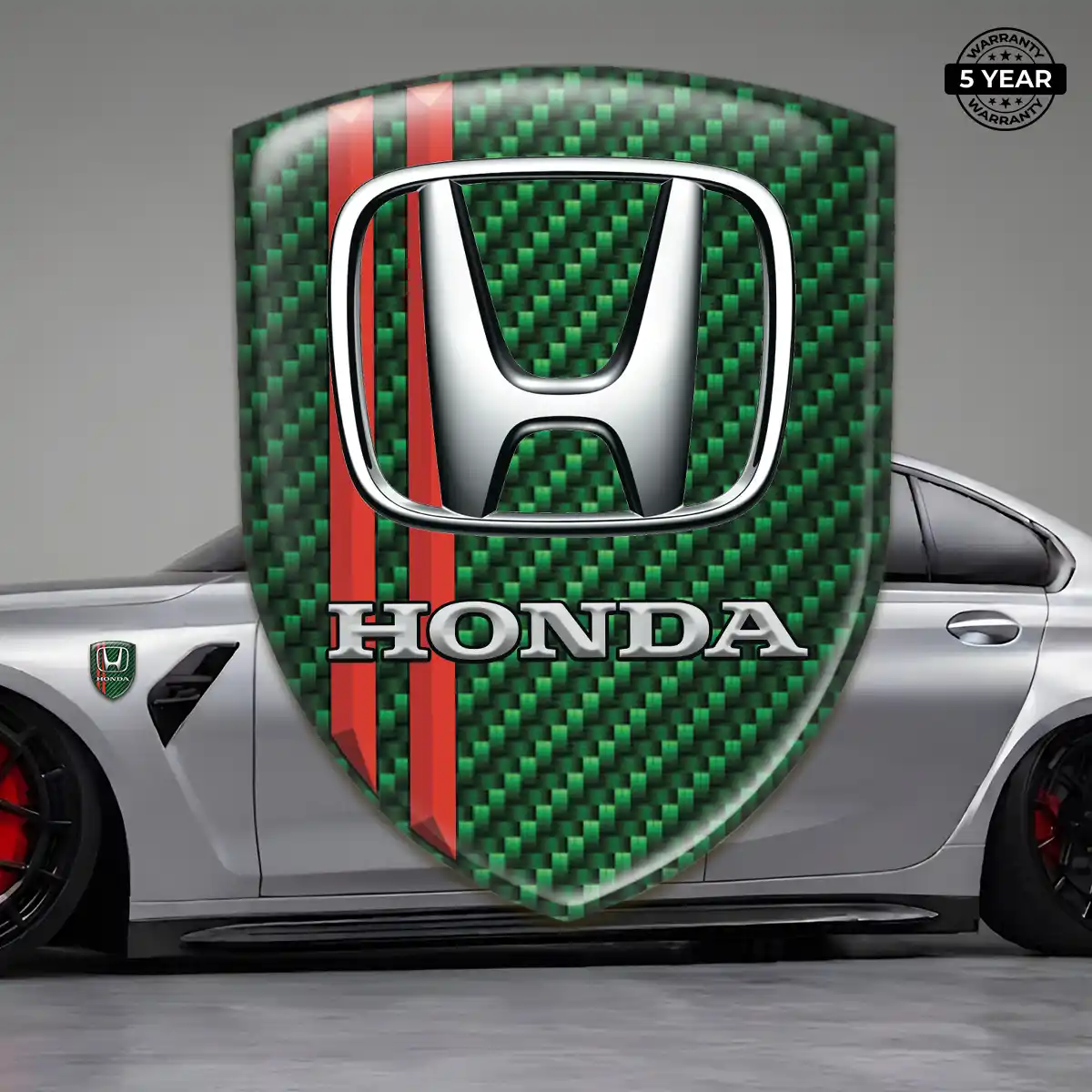 Honda 3D Emblem Sticker Prime Quality