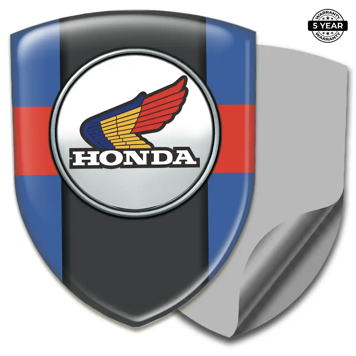 Honda 3D Emblem Sticker Superior Craft