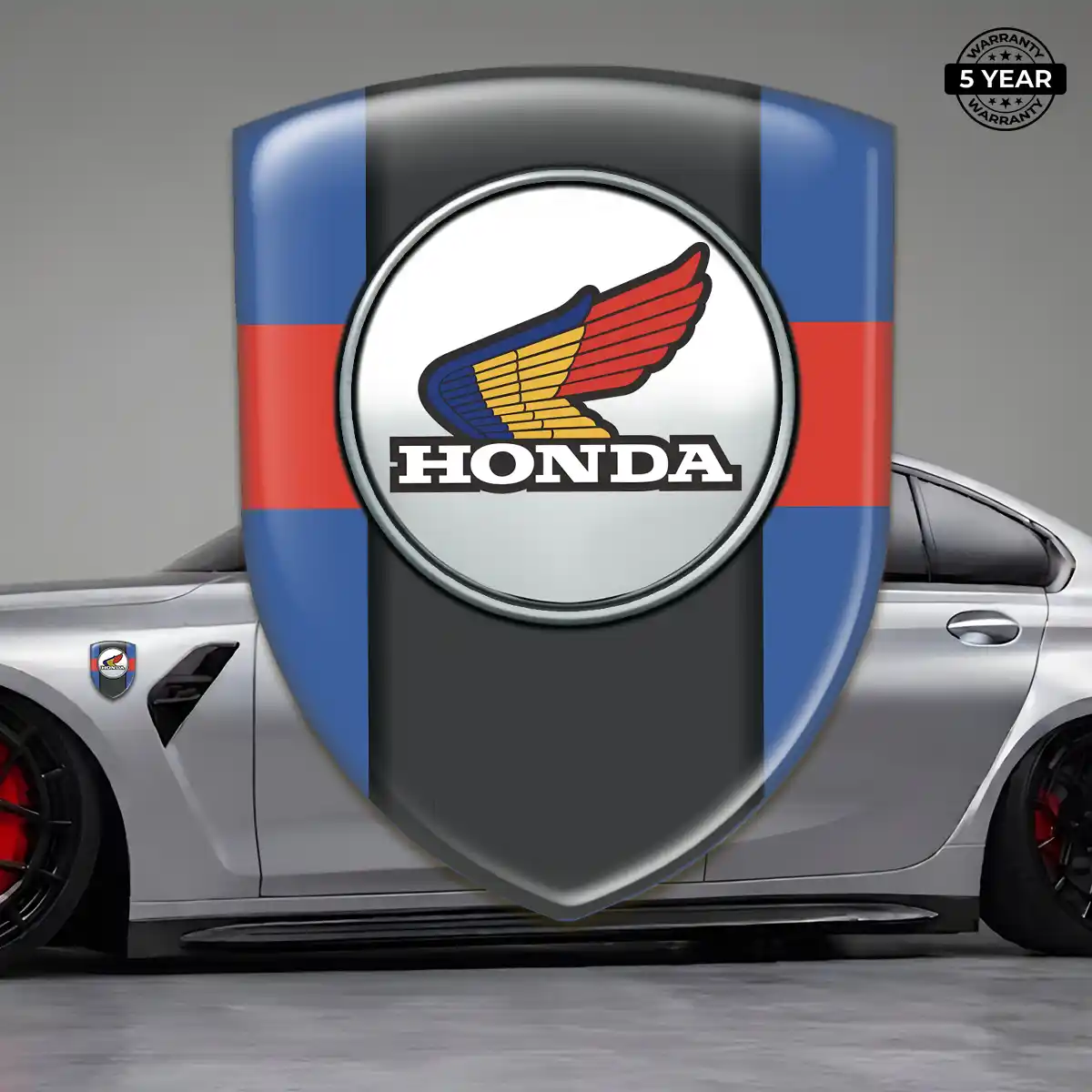 Honda 3D Emblem Sticker Superior Craft