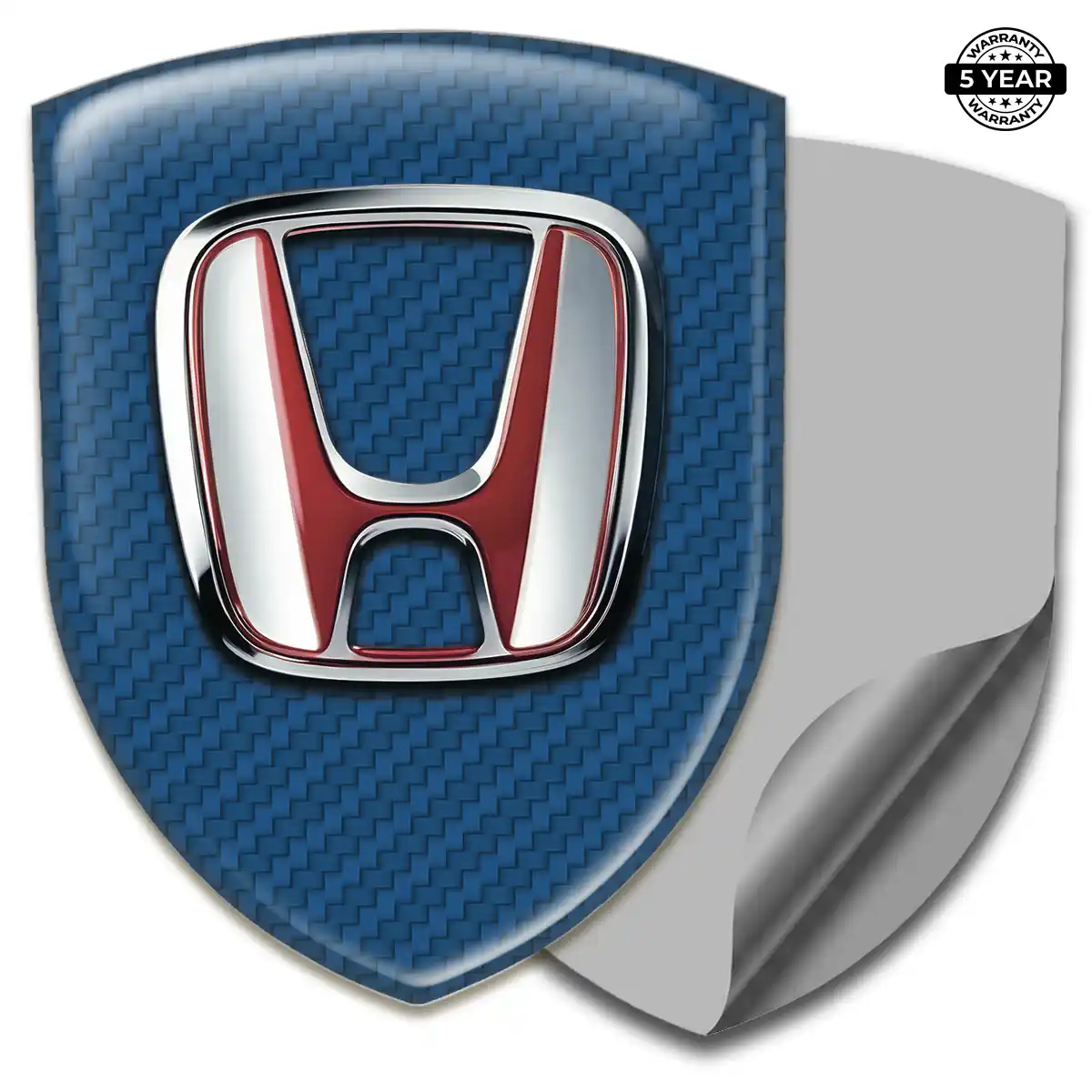 Honda 3D Gel Sticker Premium Dome