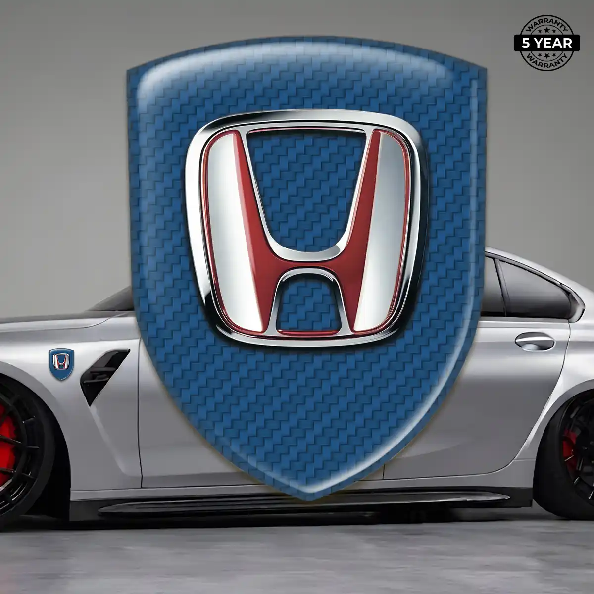 Honda 3D Gel Sticker Premium Dome