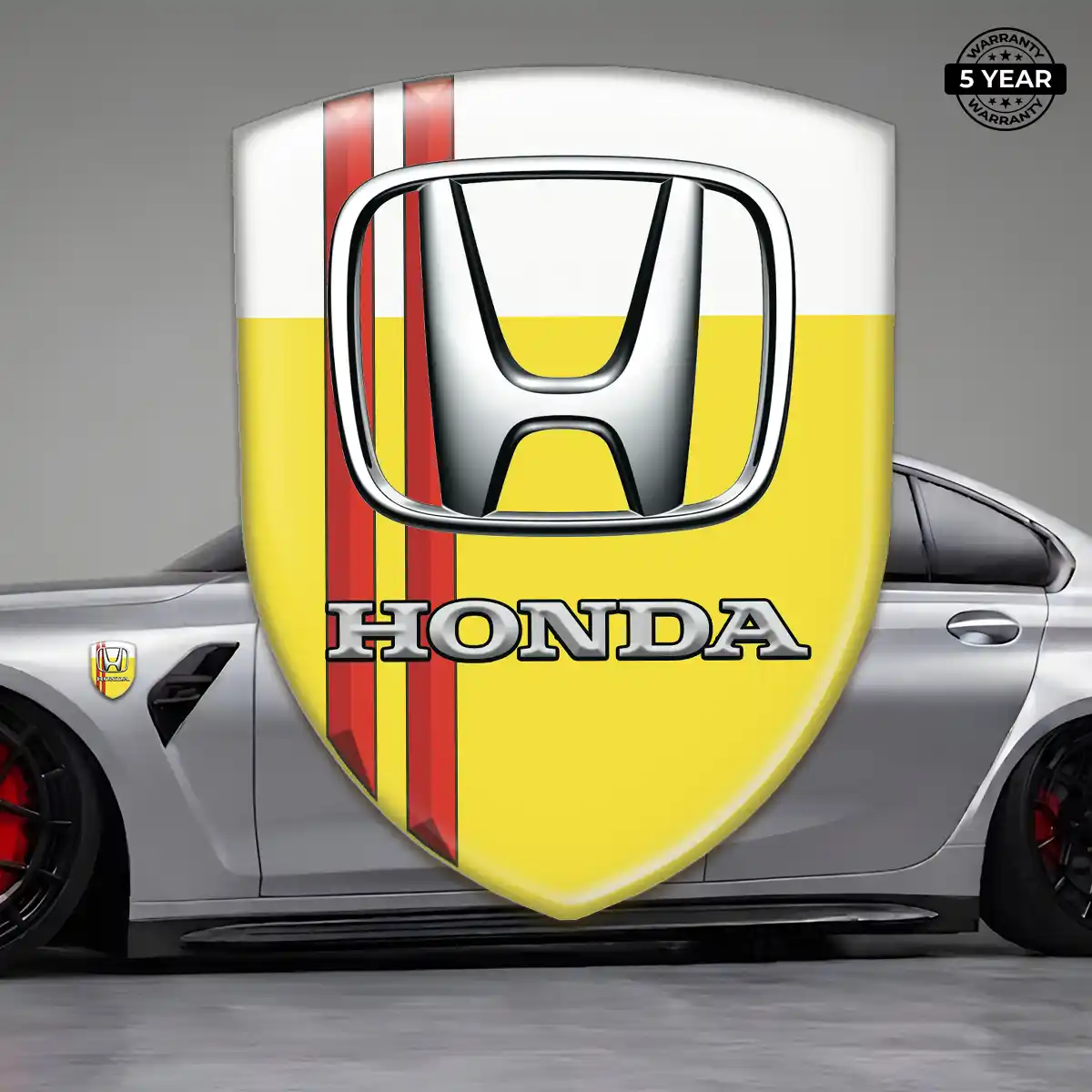 Honda 3D Gel Sticker Refined Design
