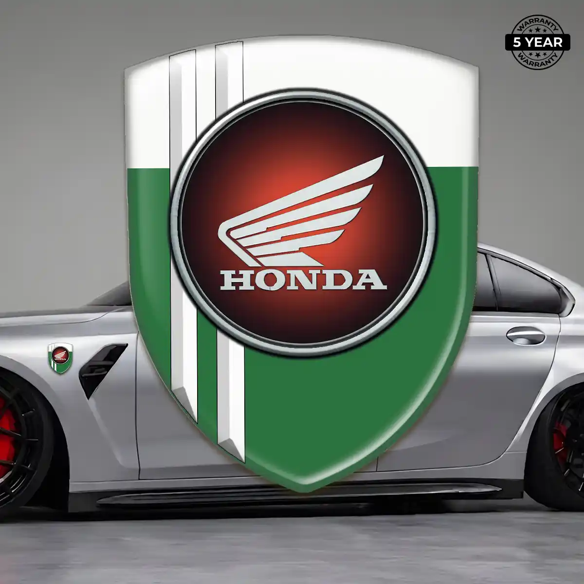 Honda 3D Gel Sticker Sleek Style