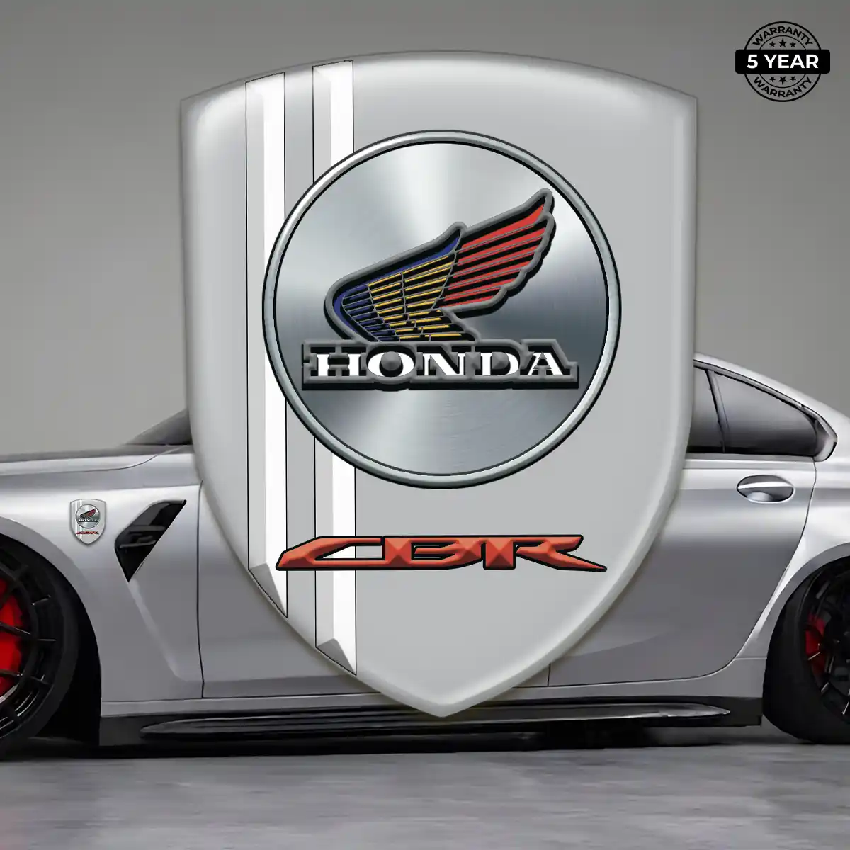 Honda 3D Logo Sticker Resin Luxe